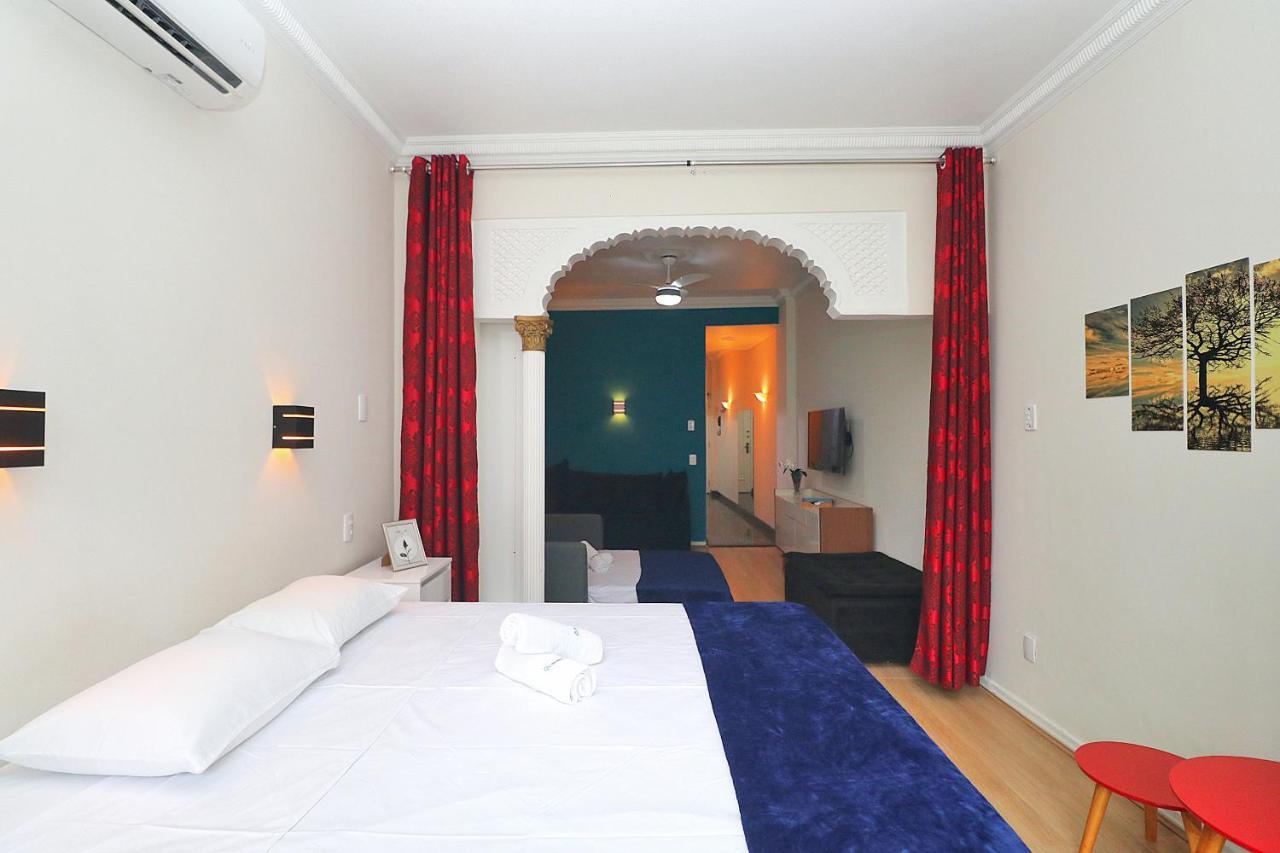 里约热内卢Fantastico 1 Quarto E Sala Em Copacabana Com Vista Para Natureza公寓 外观 照片