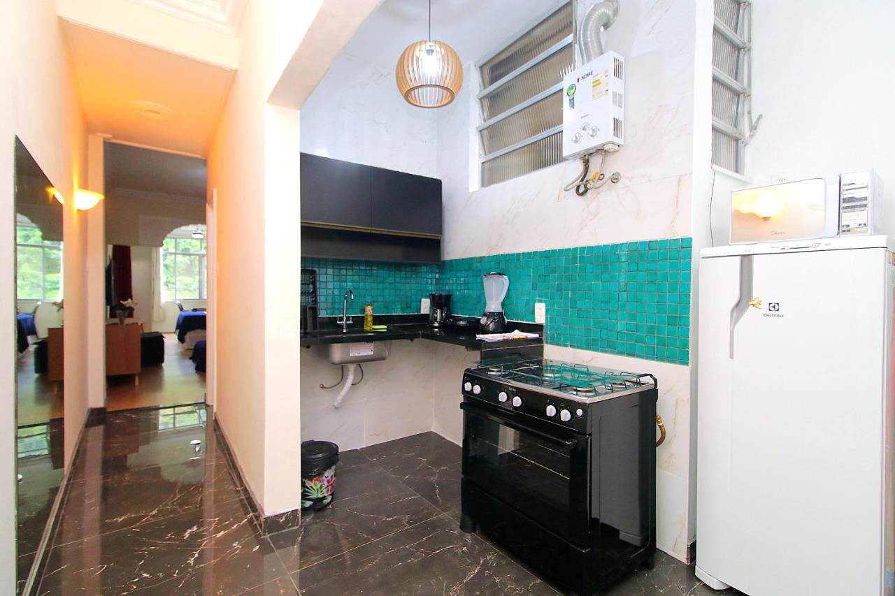里约热内卢Fantastico 1 Quarto E Sala Em Copacabana Com Vista Para Natureza公寓 外观 照片